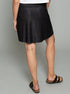 The Sport Skirt - Black Stripe / Black